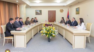 Artur Poghosyan, Chairman of the RA Investigative Committee Received the U.S. Ambassador Extraordinary and Plenipotentiary to the RA